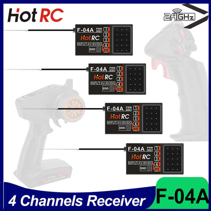 Hotrc Ch Channel F A Receiver Radio Control Ghz Fhss System V