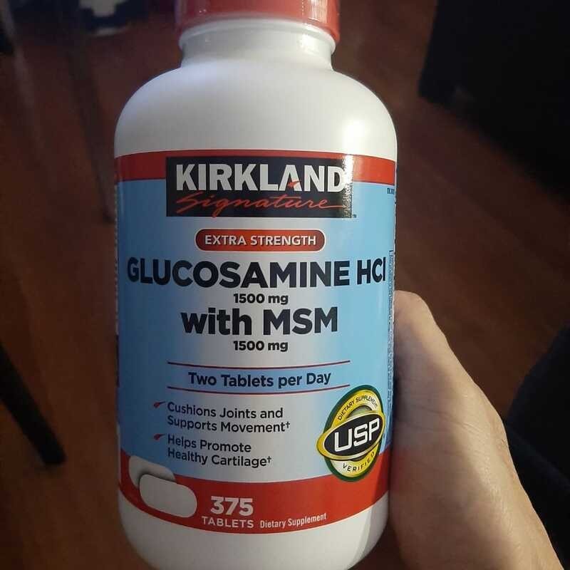 S Kirkland Signature Glucosamine Hci Mg With Msm Mg