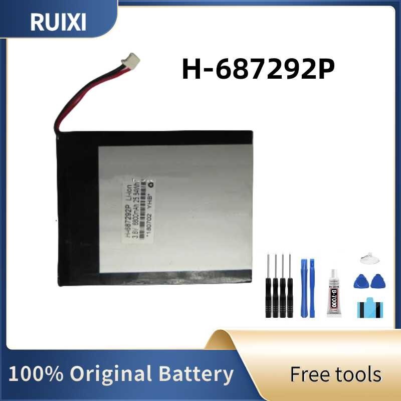 100 RUIXI Orihinal 6800mAh H 687292P Notebook Laptop Tablet PC Battery