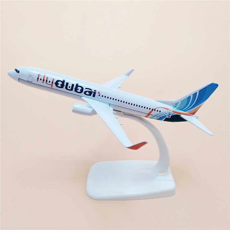 JASON TUTU 16Cm Emirates Flydubai Boeing B737 Plane Model Airplane