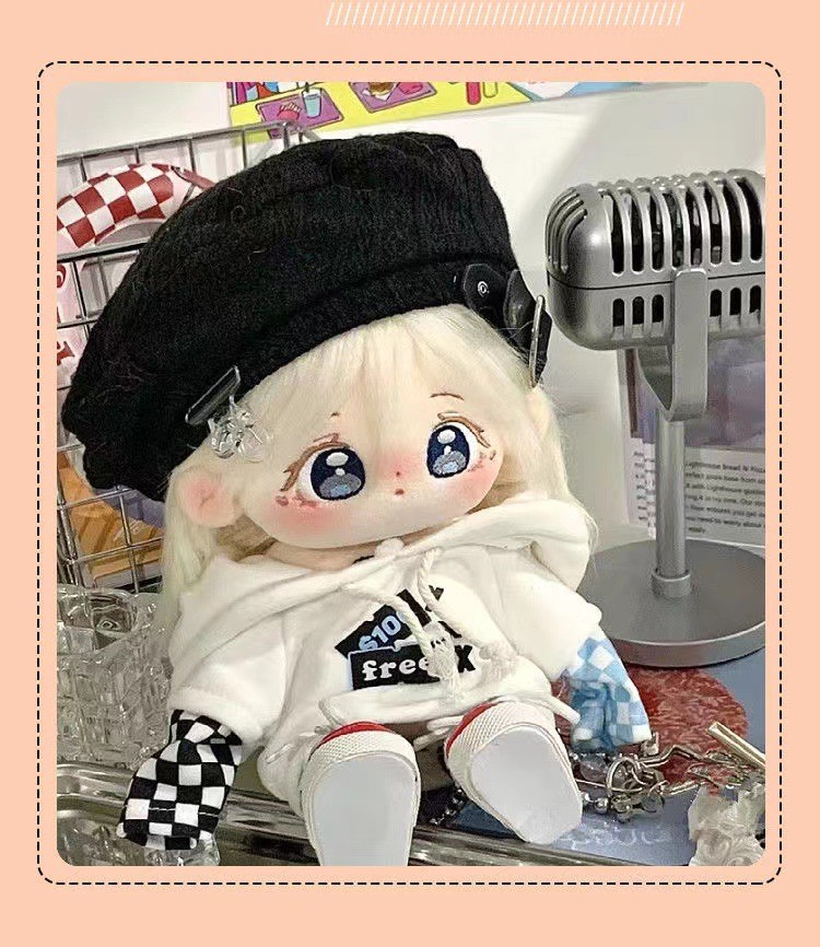 Cm Xiaoxiao Cotton Doll Fluffy Girl Doll With Skeleton Naked Doll