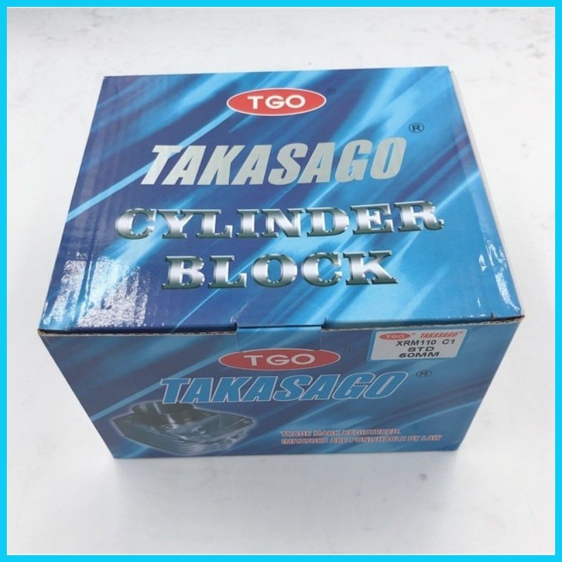 XRM110 CYLINDER BLOCK WITH PISTON KIT 50MM STD TAKASAGO Shopee