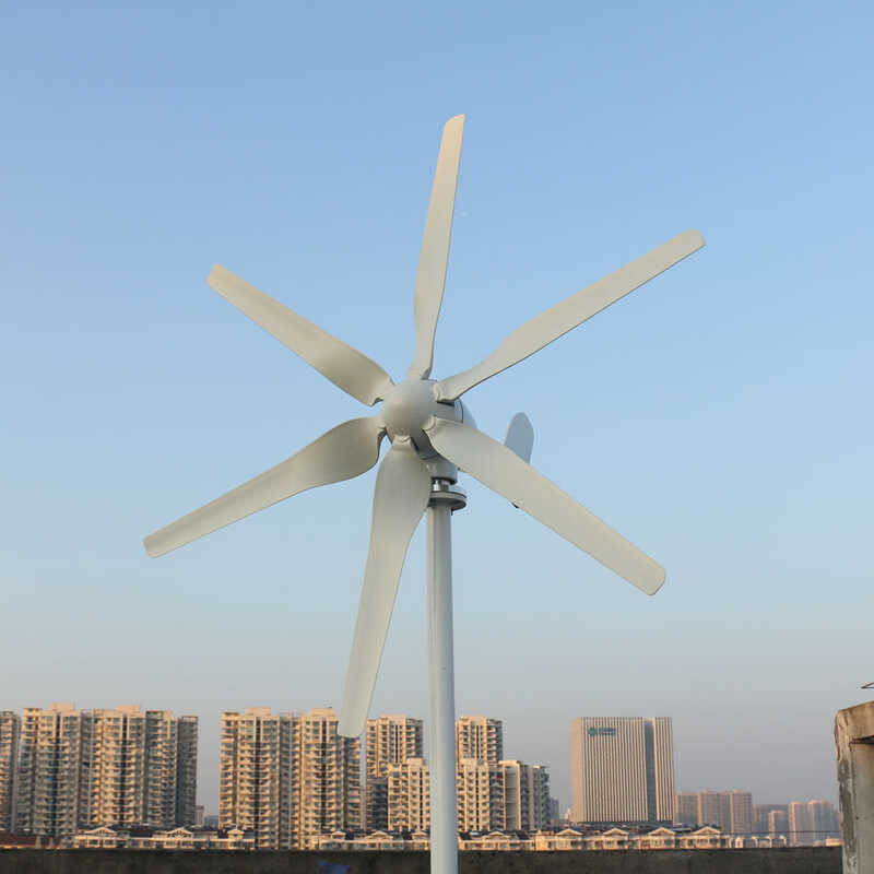 FLTXNY 6 Blades 3 Phase AC 3000W 12V 24V 48V Wind Turbine Generator