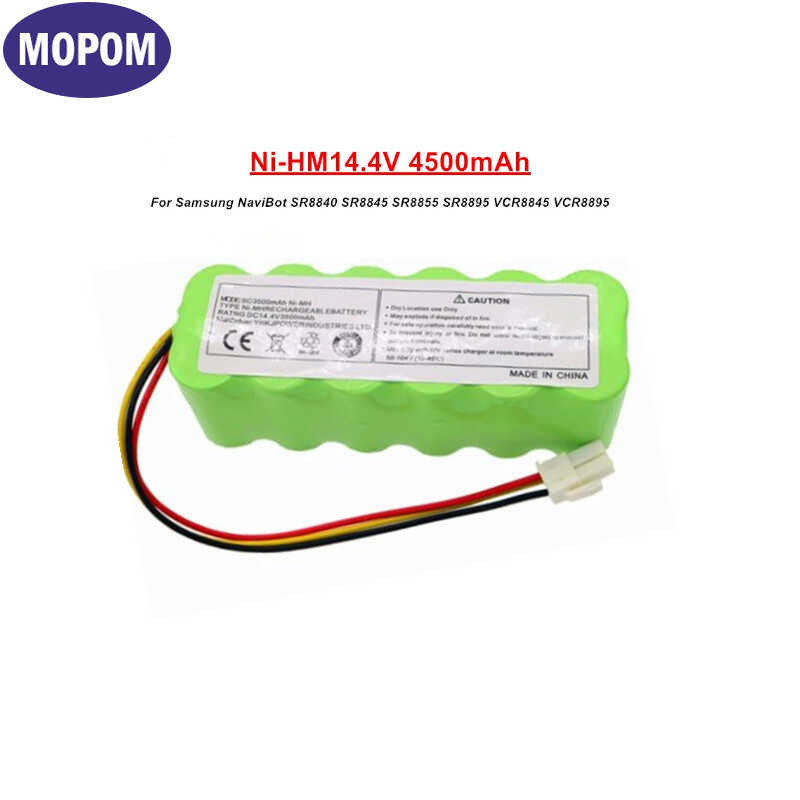 14 4V 4500Mah Ni Mh Batteria For Samsung Navibot Sr8f30 Sr8840 Sr8845