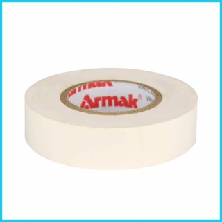 Armak Electrical Tape White 16 Meters Vinyl Electric Tape Shopee