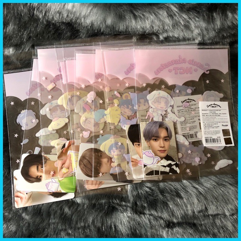 Onhand Nct X Sanrio Clear Sticker Set Sealed Shopee Philippines