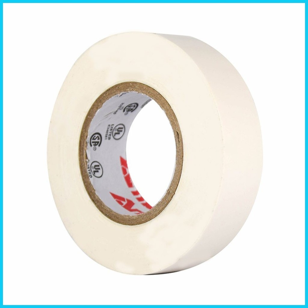 Armak Electrical Tape White Meters Vinyl Electric Tape Shopee