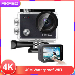 V X Native Akaso K Fps Wifi Action Camera Gamit Ang Eis Touch Screen