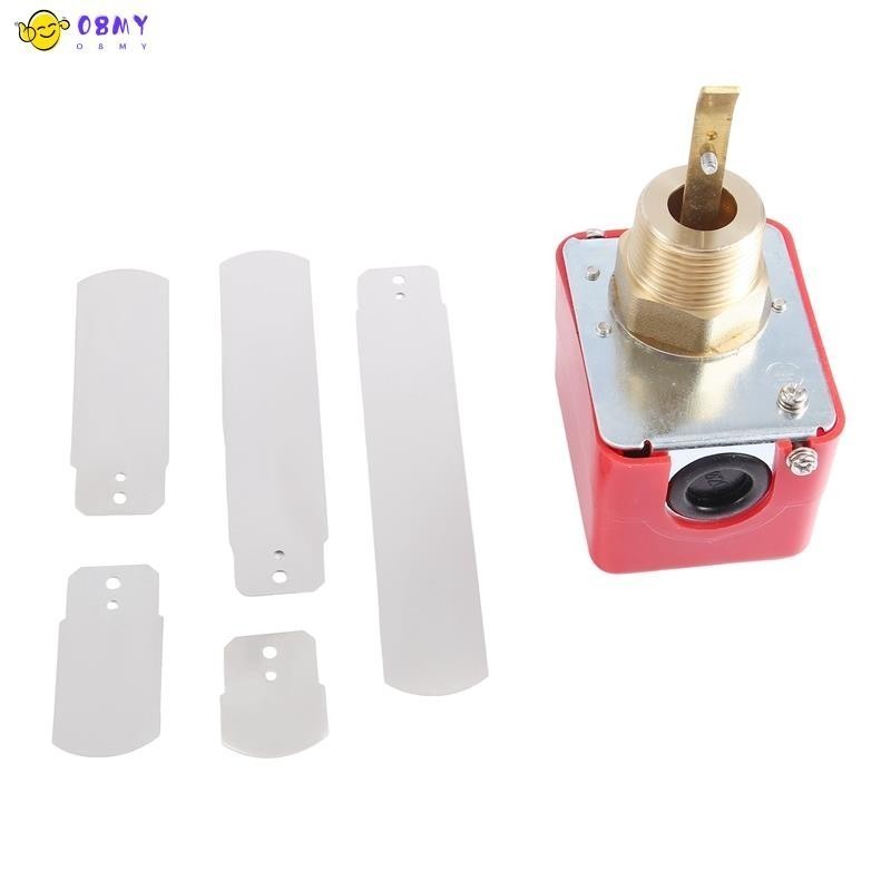 AC 220V 15A Male Thread SPDT Water Paddle Flow Switch HFS 25 Shopee