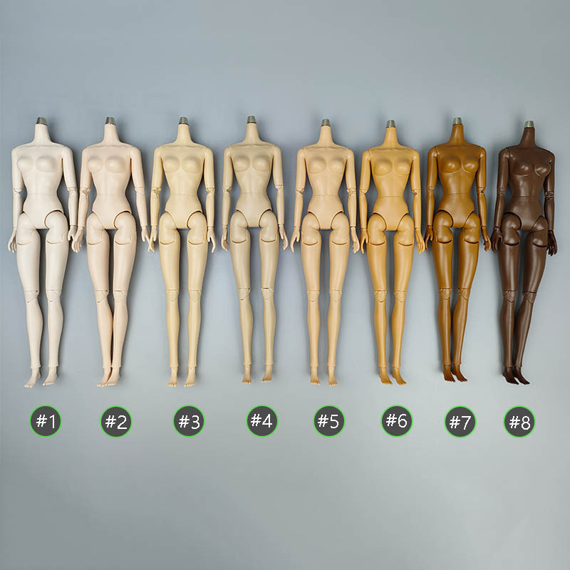 High Quality 26 5cm 1 6 16 Jointed DIY Movable Nude Naked Doll Body For