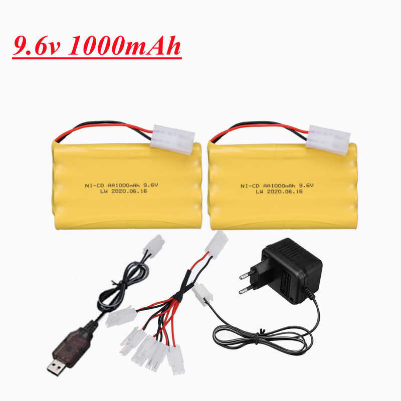 V Mah Rechargeable And Charger For Rc Cars Tanks Robots Boat