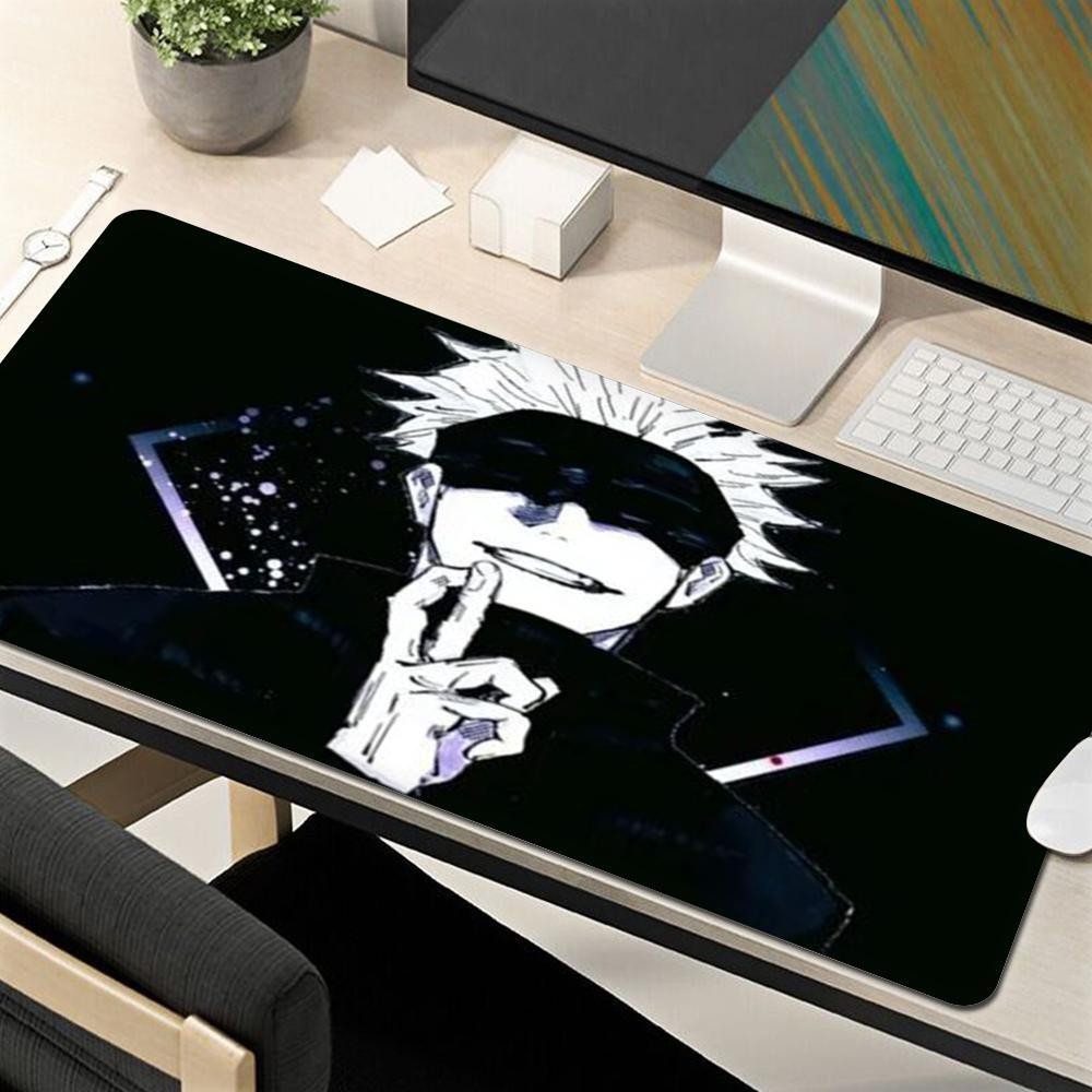 Jujutsu Kaisen Mouse Pad Anime Gojo Satoru Large Gaming Mousepad Gamer