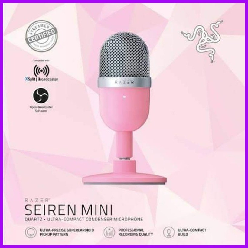 Razer Seiren Mini Ultra Compact Streaming Microphone Shopee Philippines