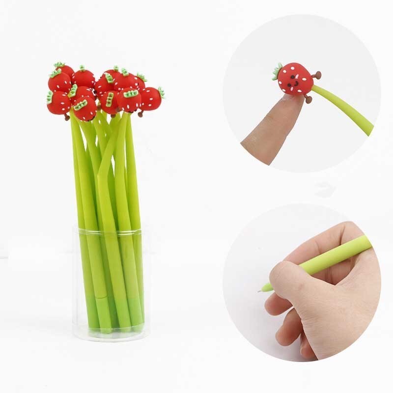 Piece Fruit Sunflower Soft Gel Pen Shopee Philippines