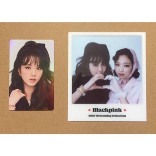 BLACKPINK 2022 WELCOMING COLLECTION WEVERSE POB PHOTOCARD AND