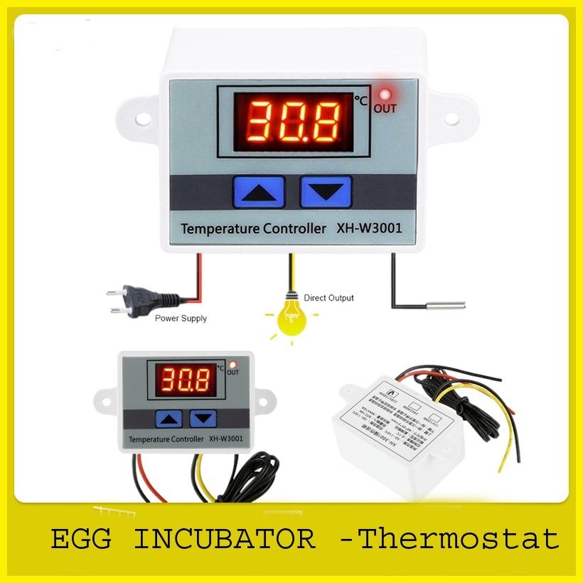 XH W3001 Digital Temperature Controller Thermostat 220V With PROBE