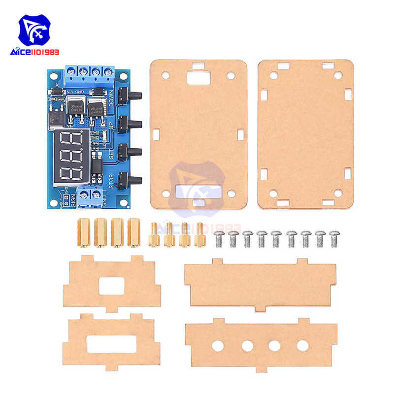 Dc V V V Trigger Cycle Timer Relay Module Dual Mos Switch Delay