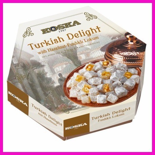 Koska Authentic Turkish Delight With Hazelnut 250g Exp December 12