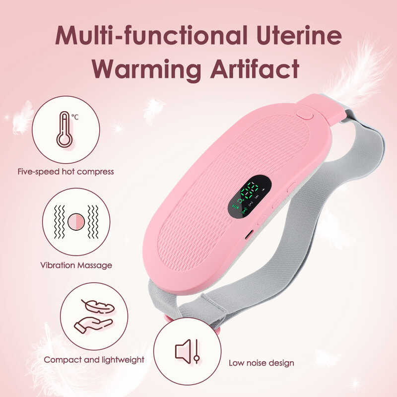 Menstrual Heating Pad Smart Warm Palace Belt Relief Waist Pain Hot