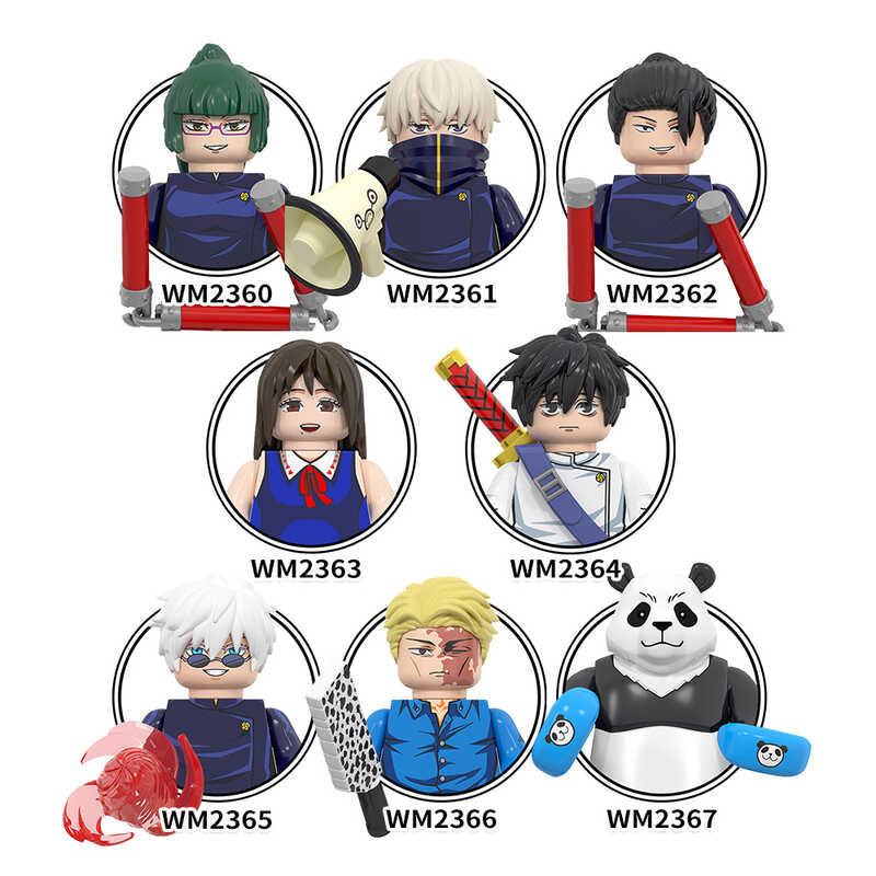 Jutsu Kaisen Hot Anime Bricks Satoru Gojo Geto Suguru Ryomen Sukuna