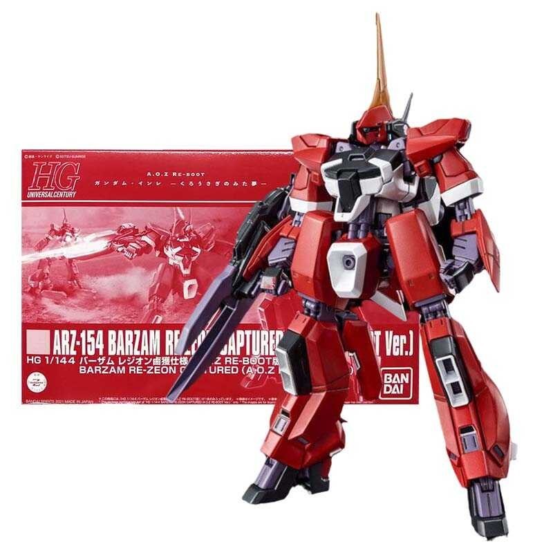 Bandai Am Model Kit Anime H Barzam Re Zeon Captured Aoz Mobile Suit