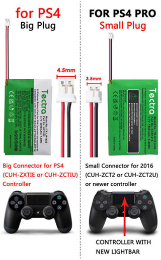 Pcs Mah Li Polymer Battery Pack Sony Ps Pro Slim Lip