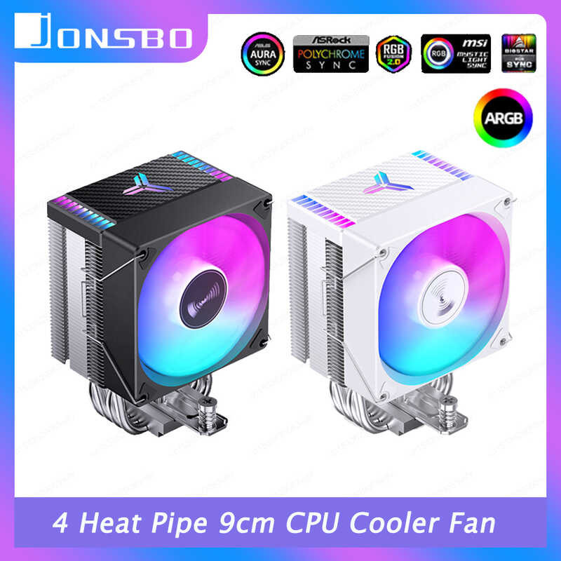 Jonsbo Cr Evo Argb Heat Pipe Tower V Pin Cpu Cooler Para Sa