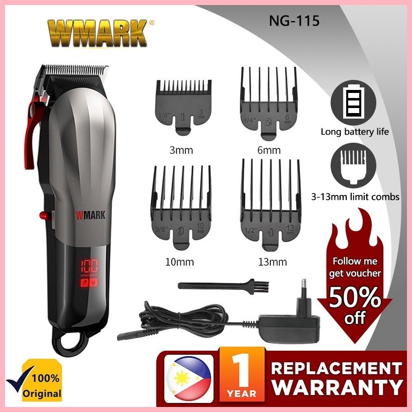 WMARK NG 115 Hair Clipper Grooming Kit Electric Hair Trimmer Clipper