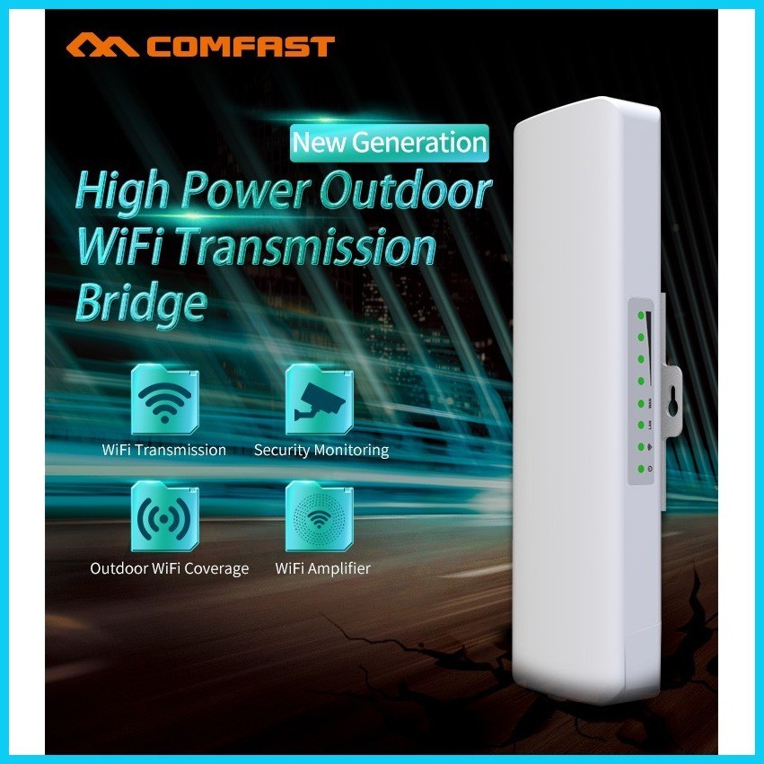 COMFAST CF E314n V2 300M High Power 2 4g Wireless Bridge CPE Outdoor