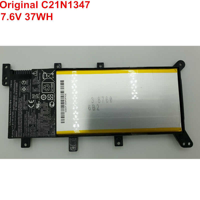 7 6V 37Wh Orihinal Na Bagong Baterya Ng Laptop C21N1347 Para Sa ASUS