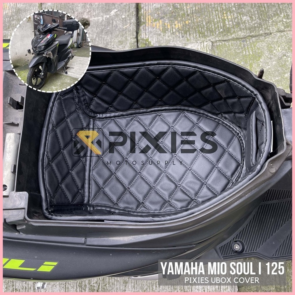 Yamaha Mio Soul I Pixies Ubox Seat Compartment Cover Shopee