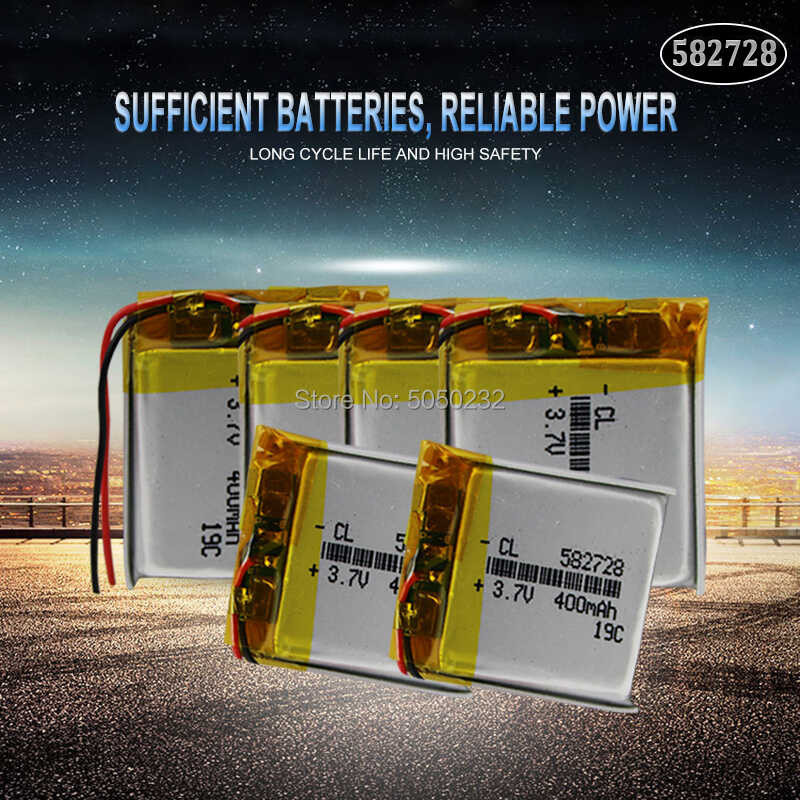 Pc Mah V Lithium Polymer Li Po Rechargeable Battery For