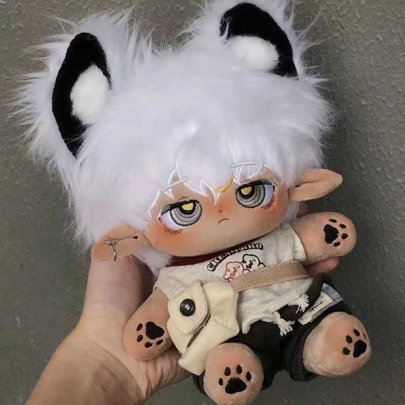 20cm Cotton Cute Dress Up Naked Dolls Cospslay Cartoon Kawaii Plush