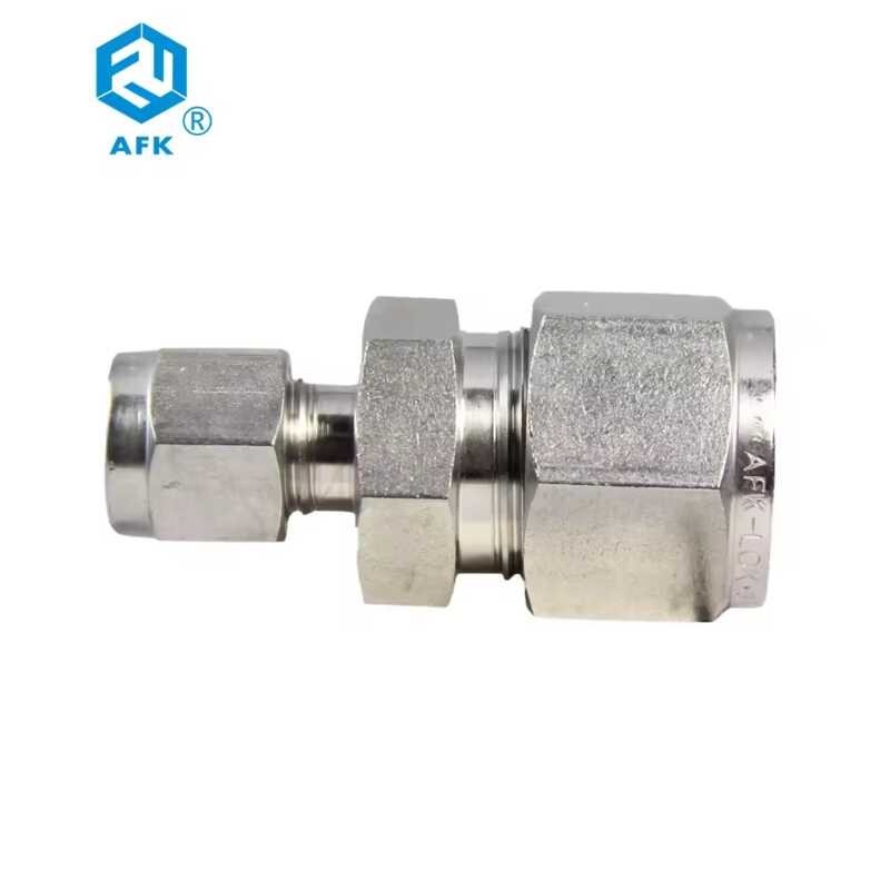 6Mm X 1 4In Reducing Union Double Ferrule Compression Fitting AFKLOK