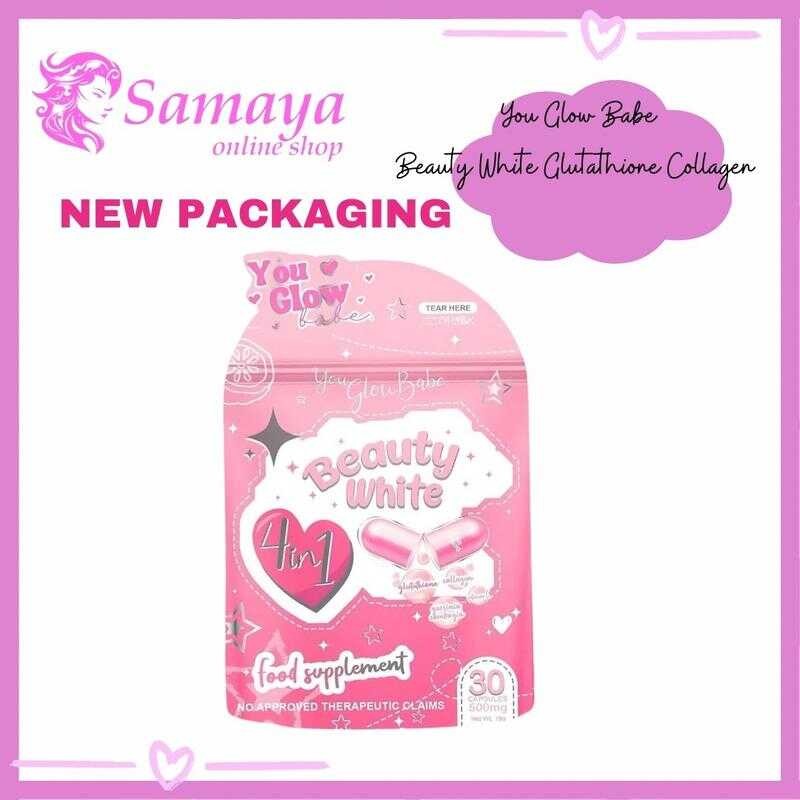 YOU GLOW BABE BEAUTY WHITE GLUTATHIONE COLLAGEN CAPSULE Shopee