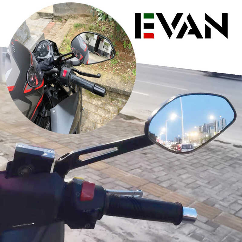 Evan Shop Full Cnc Alloy Side Mirror For Honda Yamaha Universal Aerox