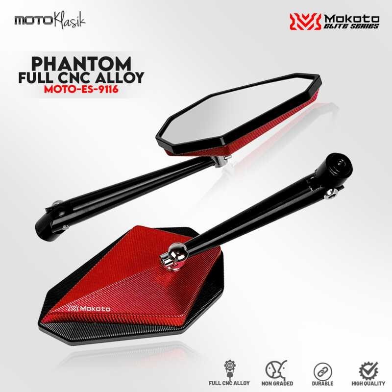 Series Mokoto Elite Phantom Side Mirror Cnc Alloy Tone Shopee