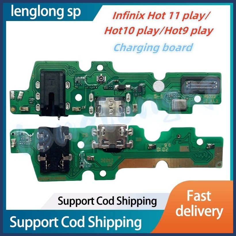 Infinix Hot 11 Play Hot 10 Play Hot 9 Play USB Charging Port Board