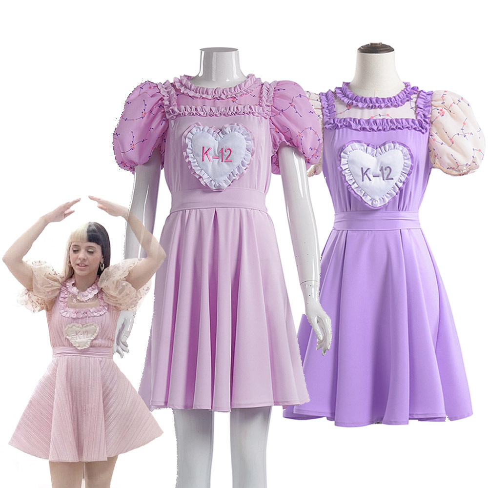 Klkl Women K Crybaby Angelita Cosplay K Uniform Pink Purple