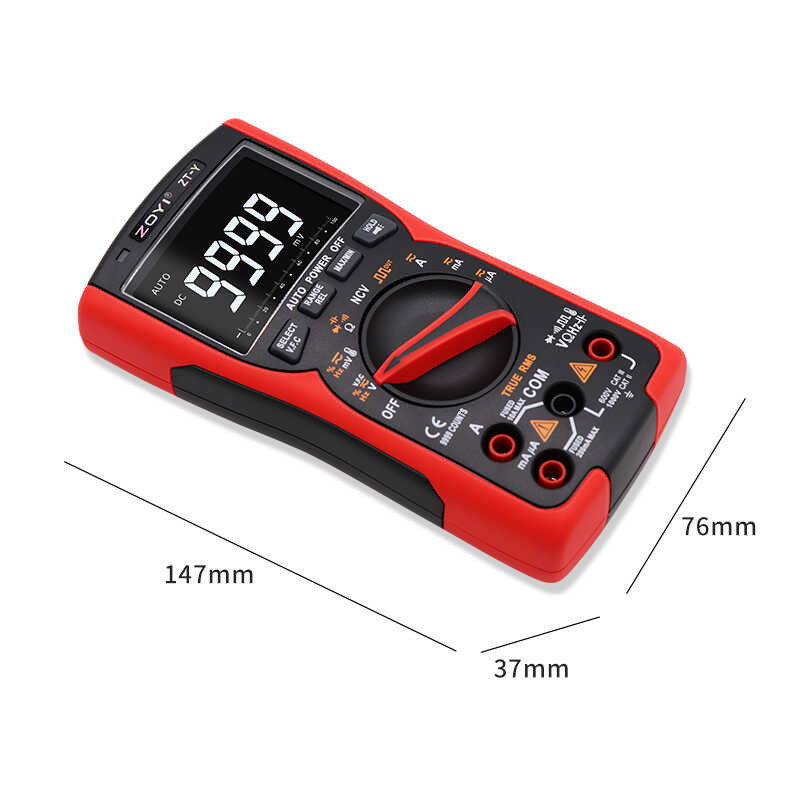 ZOYI Zt Y Digital Multimeter Professional True Rms Display Analog