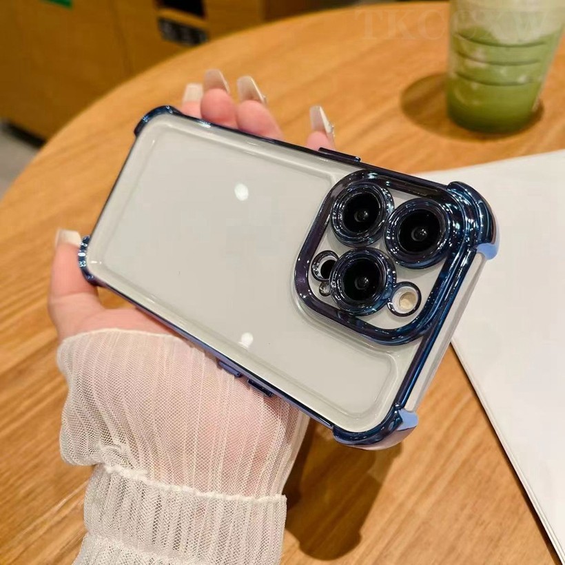 Clear Shockproof Luxury Phone Case Compatible For Infinix Hot Pro