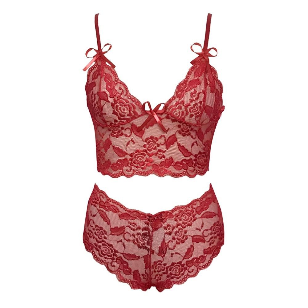 Sexy Bra Underwear Hot Suit Sexy Lingerie Three Point Lace Seduction