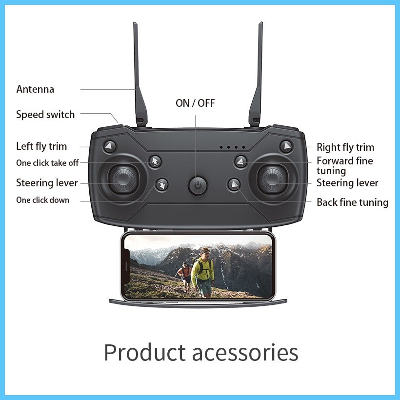 E100 S98 E88 K3 Pro Drone HD Camera WiFi Remote Control Obstacle