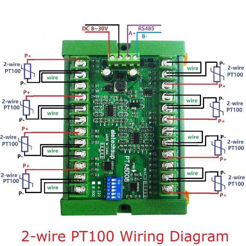 Input Analog Ai Pt Rtd Rs Temperature Sensor Acquisition Module