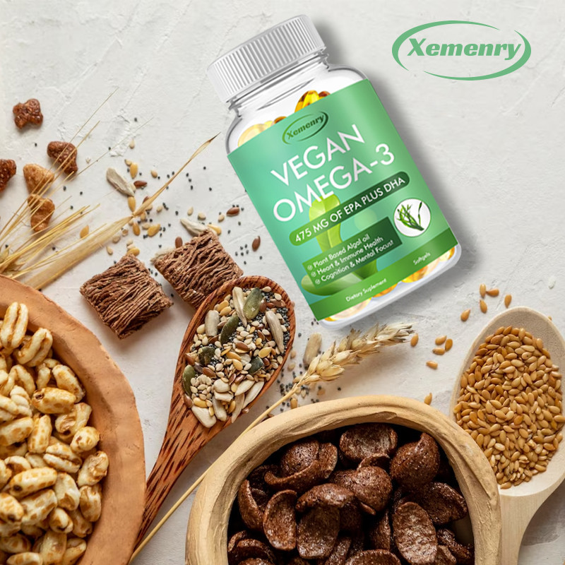 Xemenry Vegetarian Omega With Dha Epa Mg For Heart Joint Eye