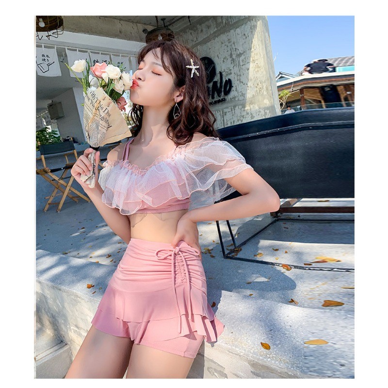 Swimsuit Female Sexy Sweet Girl Bikini Two Piece Swimsuit Vacation