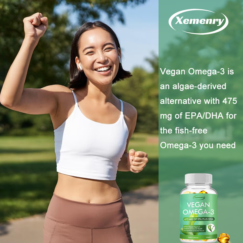 Xemenry Vegetarian Omega With Dha Epa Mg For Heart Joint Eye