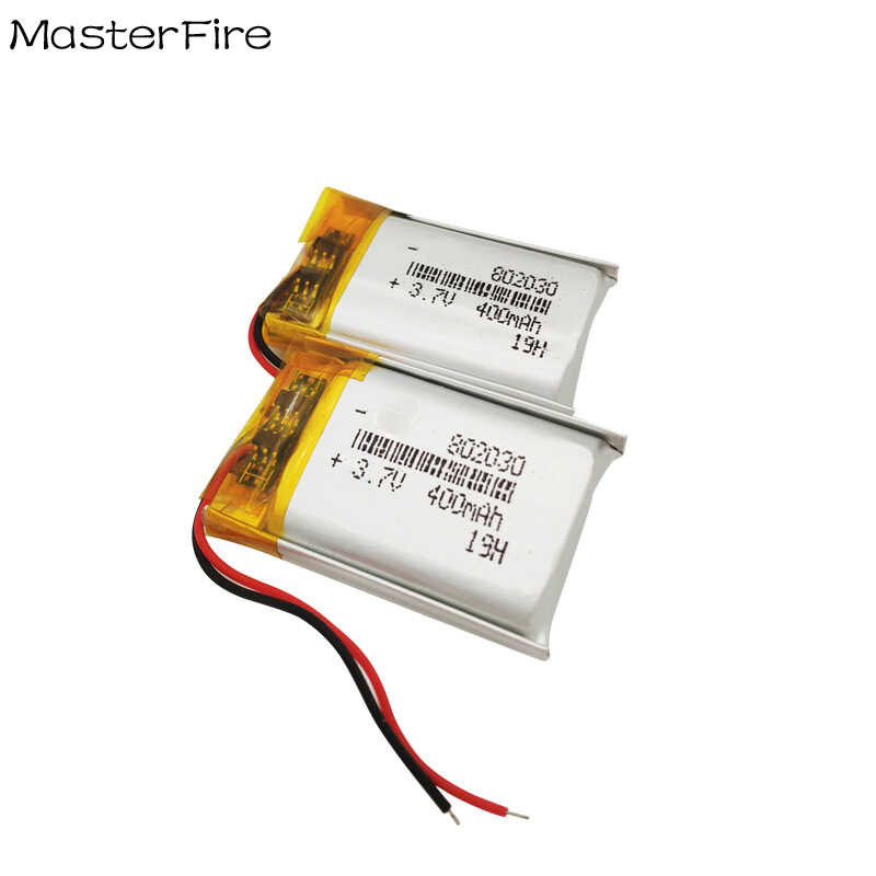 45 4Pcs 3 802030 400Mah 3 7V Lithium Polymer Battery For Bluetooth