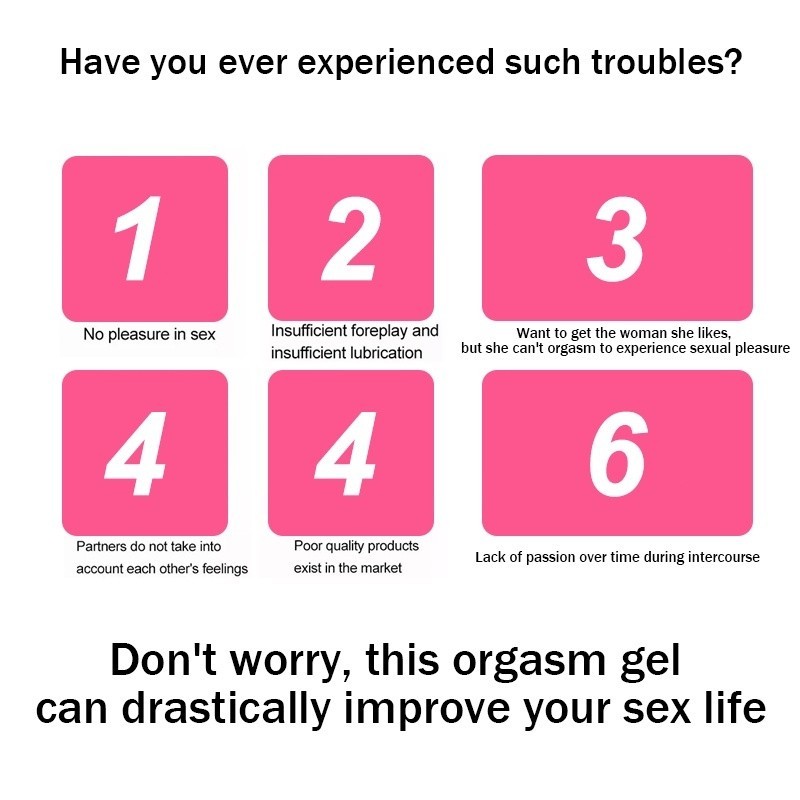 Intense Vaginal Tightening Liquid Orgasm Gel For Women Sex Enhancer