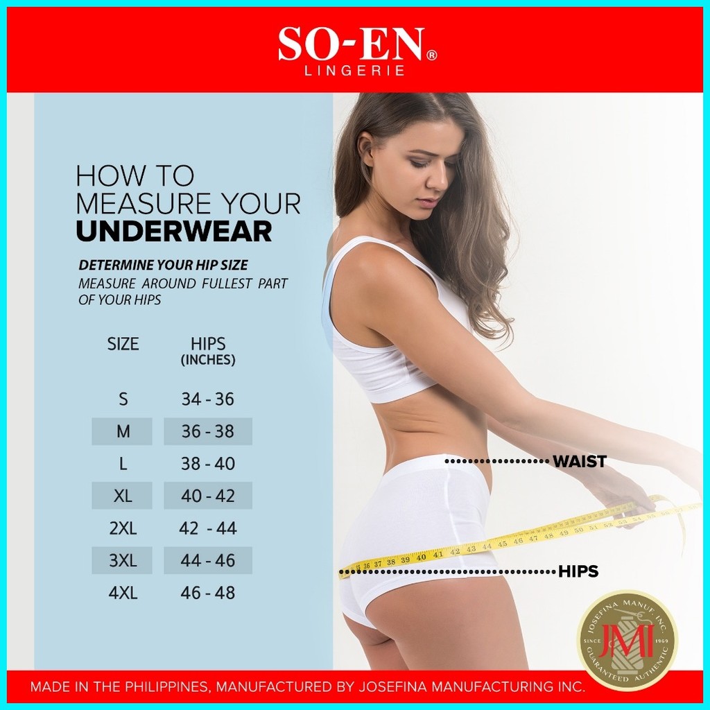 SO EN 6in1 Chantelle Cooltouch Bikini Shopee Philippines